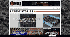 Desktop Screenshot of djworx.com